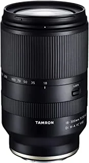 Tamron 18-300mm F/3.5-6.3 DI III-A VC VXD Lens for Sony E APS-C Mirrorless Cameras (Black)