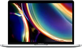 Apple 2020 MacBook Pro (13-inch, Touch Bar, 2.0GHz Quad-Core 10th-generation Intel Core i5 Processor, 16GB RAM, 512GB SSD) - Silver; Arabic/English