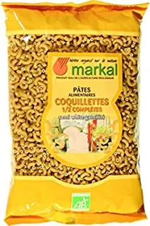 Markal Organic Semi-White Coquillettes, 500g - Pack of 1