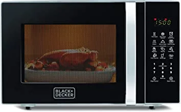 Black+Decker 30 Liter Microwave Oven with Grill | Model No MZ30PGSA-B5 with 2 Years Warranty