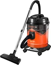 Lawazim Vacuum Cleaner 18 L 1800 W, Black/Orange, 50043