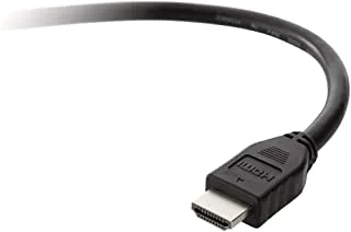 كابل Belkin High-Speed ​​HDMI 2.0 - 3 متر (يدعم 4K ، Ultra HD ، 3D) - أسود
