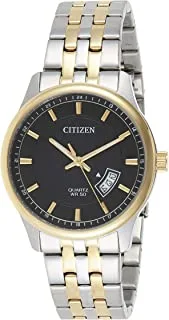 Citizen Men's Black Dial Stainless Steel Band Watch - BI1054-80E