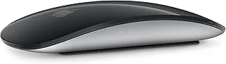 Apple Magic Mouse - سطح متعدد اللمس باللون الأسود