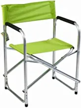 Foldable Cloth Chair For Camping And Trips With A Modern And Simple Design - L.Green / Silver 1