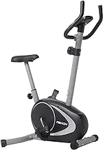 Reach B-202 Magnetic Upright Stationary Exercise Bike for Cardio and Exercise for Fitness Training- Black