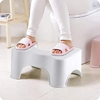 ECVV Squatty Potty - Squatting Stool For Potty Assistance, Step Stool For Toilet Posture And Healthy Release, Portable Design, Prevent Constipation, Toilet Footstool For Better Bowel Movements