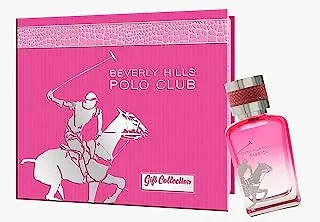 Beverly Hills Polo Club PASSION Gift Set Pour Femme Eau De Parfum 100ml + Leather Wallet