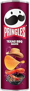 Pringles Texas Bbq Sauce Flavored Potato Chips Can - 200 Gm