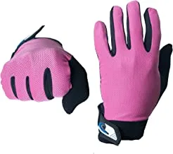Mountain Gear Thin Cycling and Driving Sports Gloves Pink Medium