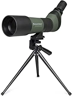 Celestron Landscout 20-60x65MM Angled Zoom Spotting Scope with Table-Top Tripod and Smartphone Adapter