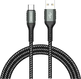 Quick Charge Cable Type C 1 Meter (Black)