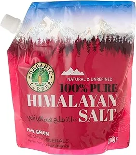 Organic Larder 100% Pure Himalayan Salt, 1300 G