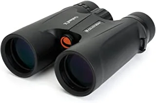 Celestron Outland X 10x42 Binoculars Waterproof & Fogproof Binoculars Full-Size Binoculars for Adults with 10x Magnification Multi–Coated Optics and BaK–4 Prisms Protective Rubber Armoring