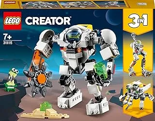 LEGO® Creator 3in1 Space Mining Mech 31115 Building Kit (327 Pieces)