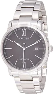 Citizen Mechanical Men Watch With Date - Nj0130-88E, Silver, Bracelet