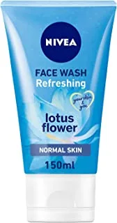 NIVEA Face Wash Cleanser, Refreshing Cleansing, Normal Skin, 150ml
