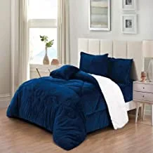 6Pcs winter Comforter Set By Ming Li King Size FLRCM-009, multi-colors