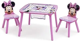 Delta Children Disney Table & Chair Set with Storage, Minnie Mouse, Piece of 1