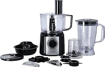 Krypton 10 In 1 Food Processor 800W - 2 Speed with Pulse, Overheat & Child Safe