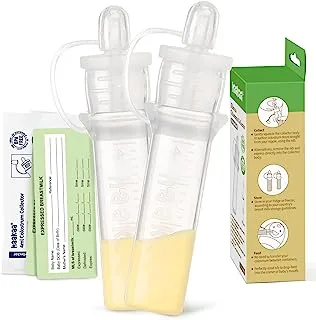 Haakaa Silicone Colostrum Collector Set For Breastfeeding Moms 2-Pieces 4 Ml