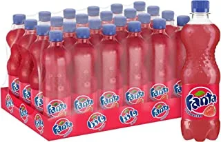Fanta Strawberry Carbonated Soft Drink, Plastic Bottles, 24 X 400 ml