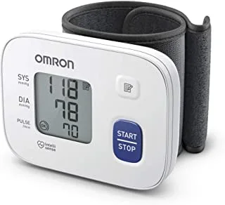 جهاز قياس ضغط الدم عن طريق المعصم من أومرون RS1 - أوتوماتيكي HEM-6160-E