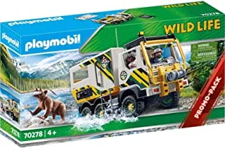 Playmobil Outdoor Expedition Truck, Multicolor, 51.5 X 12.4 X 28.4 Cm, 70278