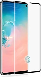 Al-HuTrusHi Galaxy S10 Screen Protector,Full Coverage Tempered Glass [Anti-Scratch][High Definition][Designed for Ultrasonic Fingerprint]