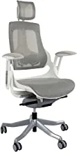 كرسي شبكي مريح من Mahmayi Robotto 609 ، أبيض