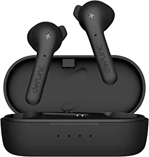 Defunc True Basic In Ear Tws Earbuds With Bluetooth 5.2 And Ipx4 Black, Small, Wireless