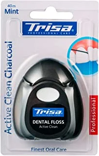 Trisa Dental Floss Active Clean Charcoal