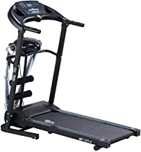 Marshal Fitness Compact Design Home Use Light Weight Foldable Treadmill with 3 HP peak motor Power and 110 kgs User -Mf-123-1