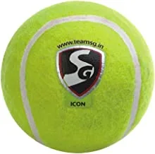 SG SG01SY610008 Rubber Spark Heavy Weight Cricket Tennis Ball (Color May Vary), Pack of 6, Red