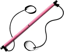 Jxbeauty Portable Pilates Bar Kit With Resistance Band For Home Gym Workout