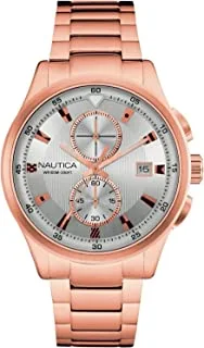 Nautica Casual Watch For Men Analog Stainless Steel - NAD23504G