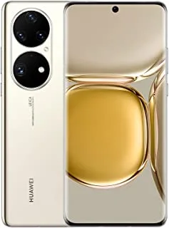 هاتف HUAWEI P50 Pro الذكي ، معدل تحديث 120 هرتز ، معدل أخذ عينات يعمل باللمس 300 هرتز ، تصميم كاميرا مزدوجة المصفوفة ، نطاق SuperZoom 200x ، شاشة 6.6 بوصة ، NFC ، 8 + 256 جيجابايت ، ذهبي كاكاو