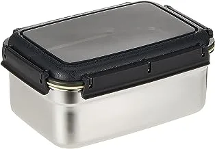 Nessan Stainless Steel Bento Lunch Food Box Container, Large 1800Ml Metal Lunch Box Container For Kids Or Adults - Lockable Clips To Leak Proof - Bpa-Free - Dishwasher Safe