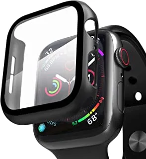 Compatible With Apple Watch Case Series 4 Series 5 Series 6 Series Se With Screen Protector 44Mm, Beautyshow Overall Protective Cover Case For Iwatch Series 4/5/6/Se, 44Mm