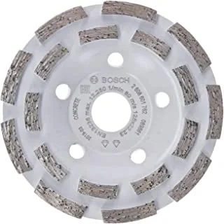عجلة الطحن الماسية الاحترافية من Bosch للمطحنة الزاوية (للخرسانة ، قطر قرص السنفرة: 125 ، قطر التجويف: 22.23 مم ، ملحقات مطاحن الخرسانة) - 2608601762