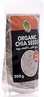 Organic Larder White Chia Seeds, 300 G