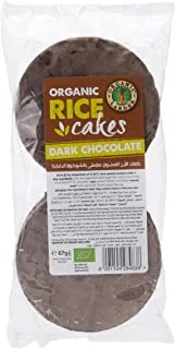 Organic Larder Rice Cakes in Dark Chocolate, 67 g