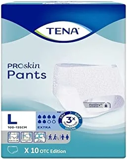 TENA Proskin Extra Incontinence Adult Pants, Large, 30 Count