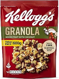 Kellogg's Crunchy Muesli with Fruits, 600 gm, Multi Color
