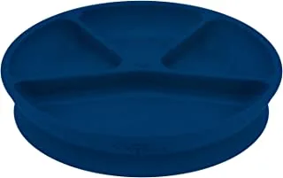 Green Sprouts Learning Plate, Navy