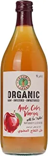 Organic Larder Apple Cider Vinegar, 1 Ltr, Clear
