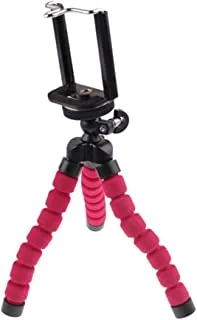 COOLBABY Flexible Octopus Bubble Tripod For Mobile Phone/Digital Camera Pink/Black
