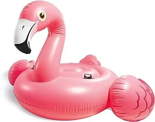 Intex Mega Flamingo Island Inflatable Swimming Pool Float Pink, L, 57288EU