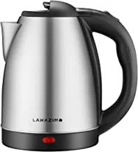 Lawazim Stainless Kettle 1.8L 1500W - Matt | Electric Tea Kettle & Coffee Kettle,Water Warmer with Fast Boil, Auto Shut-Off & Boil Dry Protection