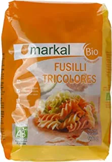 Markal Organic 3 Colour Fusilli, 500G - Pack Of 1